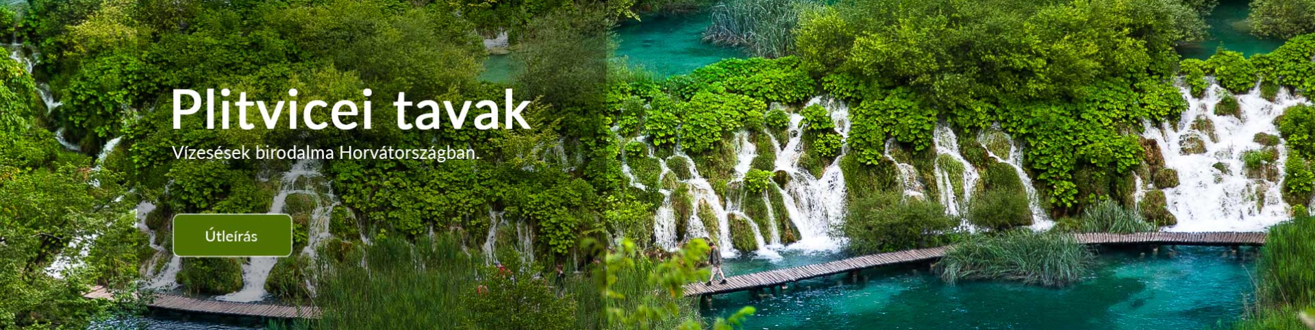 utazások, látnivalók a Plitvicei tavakon