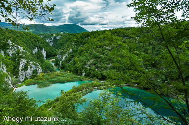 csodás kilátás - plitvicei tavak