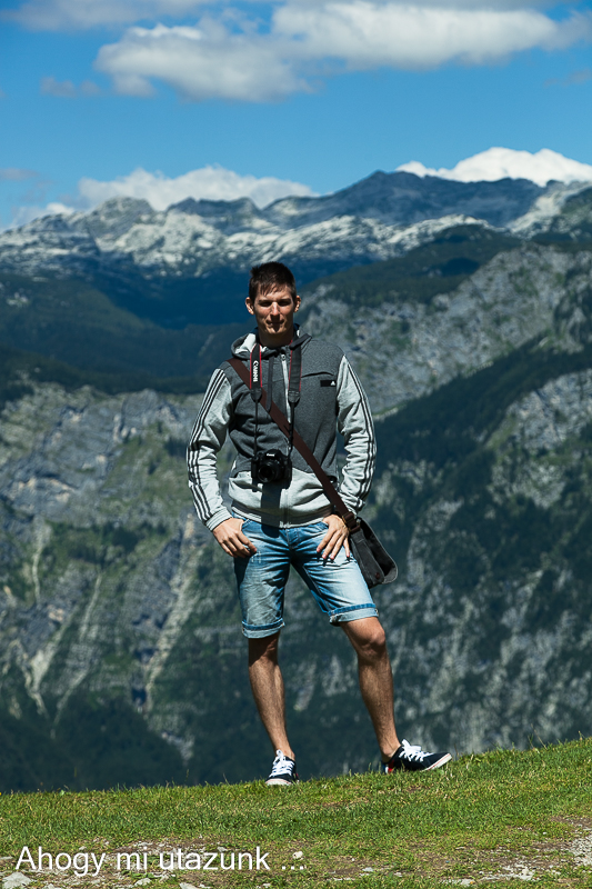 vagány portré Iziről a Vogel tetején izi a vogel tetején szlovénia