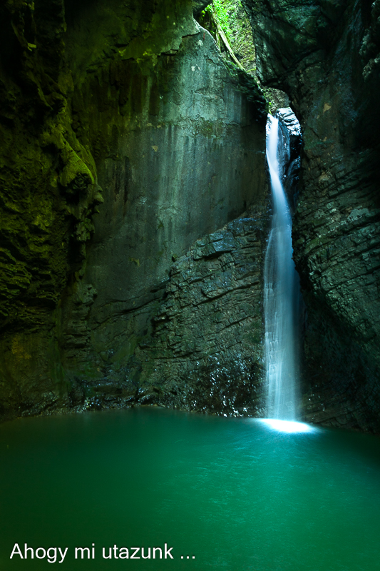 Szlovénia: Kozjak vízesés Kozjak vízesés - Szlovénia látnivalók