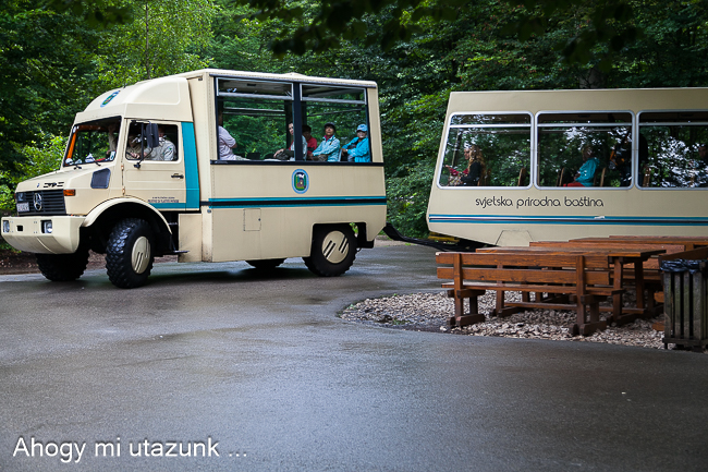 plitvicei tavak - jármű