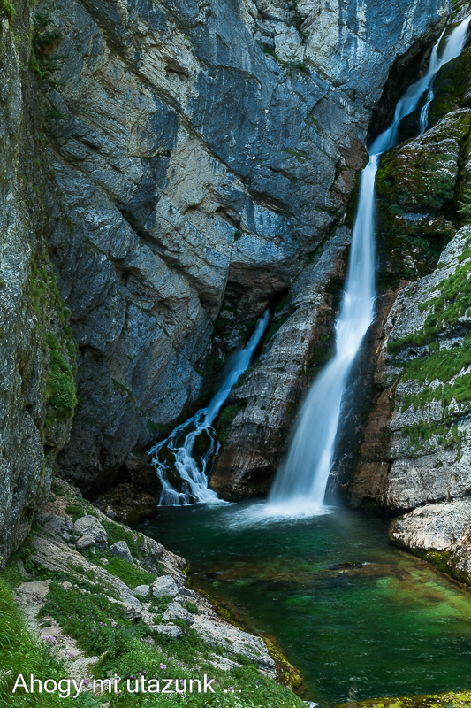 Savica vízesés Szlovénia Szlovénia - slavica vízesés