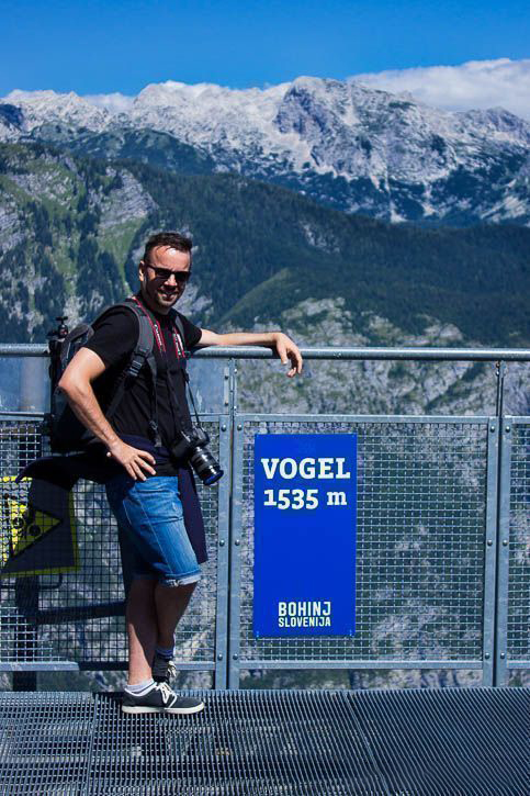 Vogel tetején, Bohinj, Szlovénia vogel tetején 1500 méterre - szlovénia látnivalók